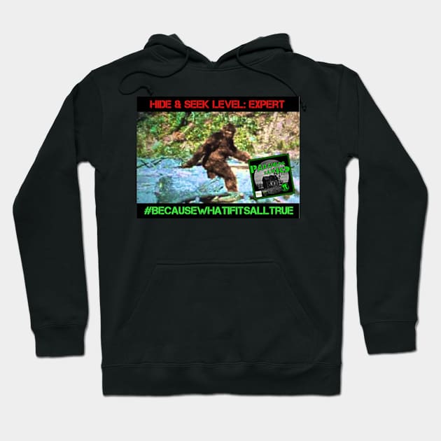 Bigfoot Hide & Seek Expert Hoodie by Paradelphia